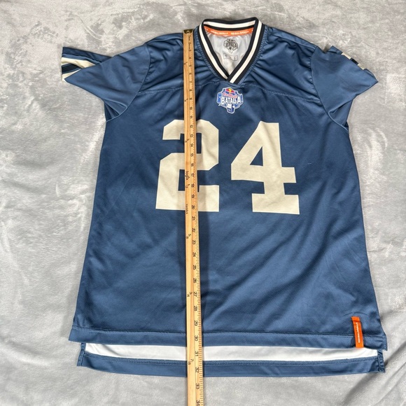 Redbull Batalla Football Jersey #24 Mens Large Lightweight Spanish Blue - Picture 9 of 10